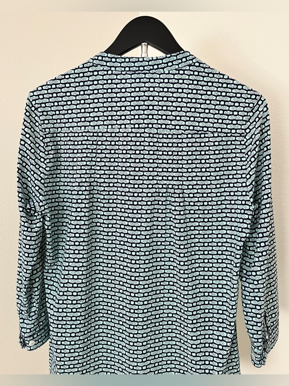 NWOT 🐚 Ellie Kai Relaxed Aqua Tunic | Beach Club Coastal Chic - Picture 8 of 14